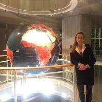 Julia M. Puaschunder introducing Mapping Climate Justice at World Bank Headquarters in Washington D.C. 