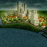 © Learchitecto | Dreamstime.com - New Sustainable City Winter Concept Development Photo 