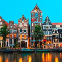 A city view of Amsterdam © Olgacov | Dreamstime 