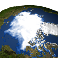 Sea Ice in the Arctic. image courtesy NASA 