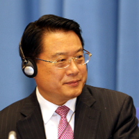 UNIDO Director General Li Yong after being confirmed by the General Conference in Vienna, 28 June 2013. Photo by Leah Avinante/UNIDO 