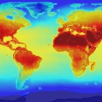 A NASA climate change projection for temperature rise by 2100. © NASA 