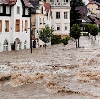 Flooding in Steyr, Austria | © Lisa S. | Shutterstock 