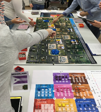 “The World’s Future” game set in action, Photo: Gerhard Reese 