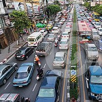© Lookwaii | Dreamstime.com Traffic jam along a busy road in rush hour at ladprao Road, Bangkok 