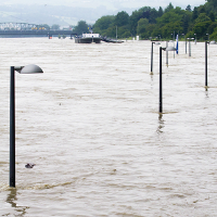 Flood in Linz 2013 