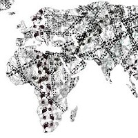 Human tracks on the world © Siloto | Dreamstime.com 
