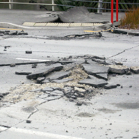 earthquake damaged road © Awcnz62 | Dreamstime.com 