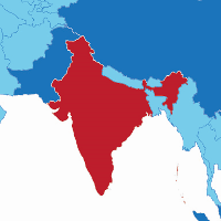 Map of India 