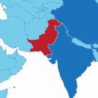Map of Pakistan 