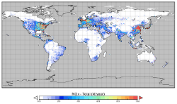 Global NOx emissions 2005 